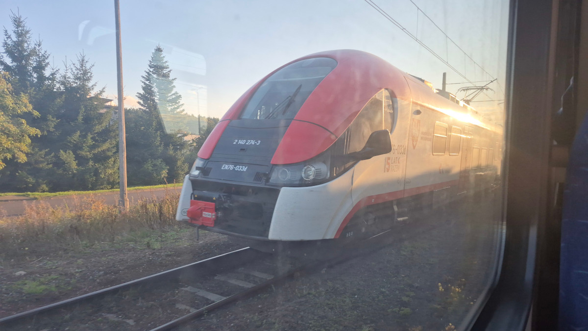 Piątkowa podróż pociągiem