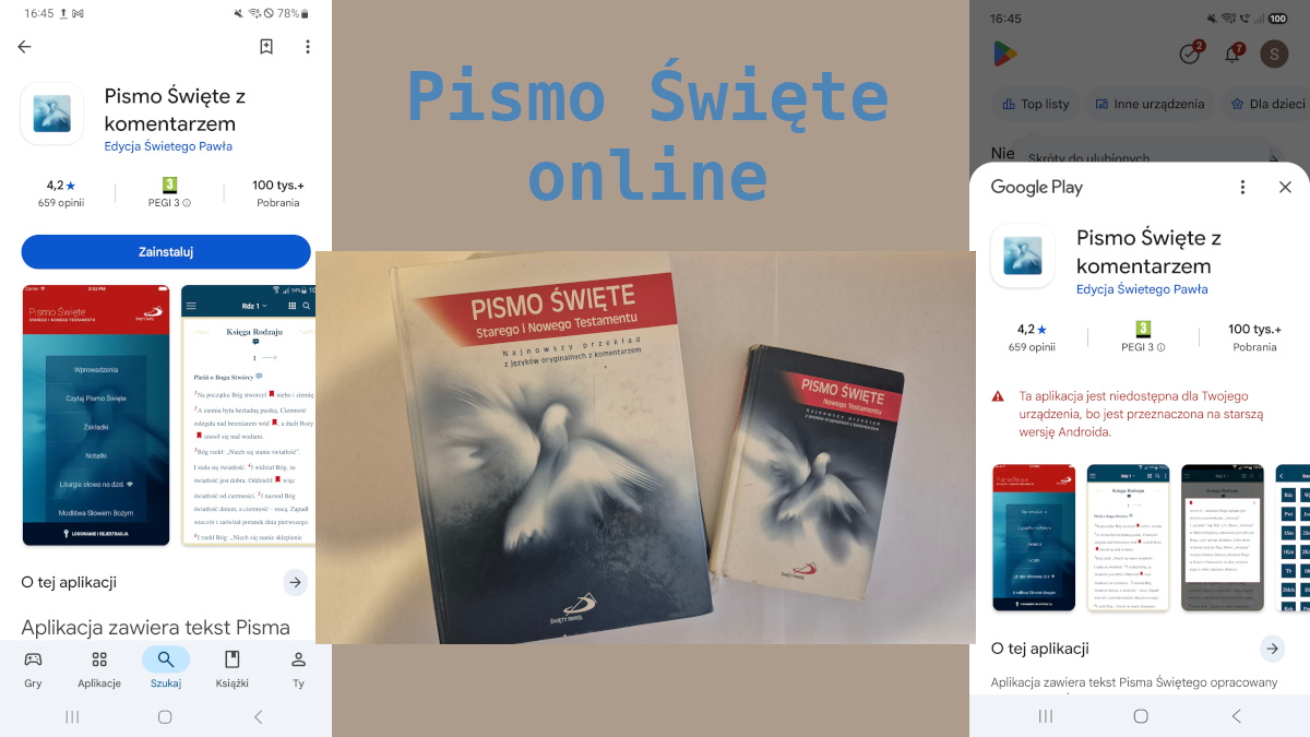 Pismo Święte online tylko dla zalogowanych