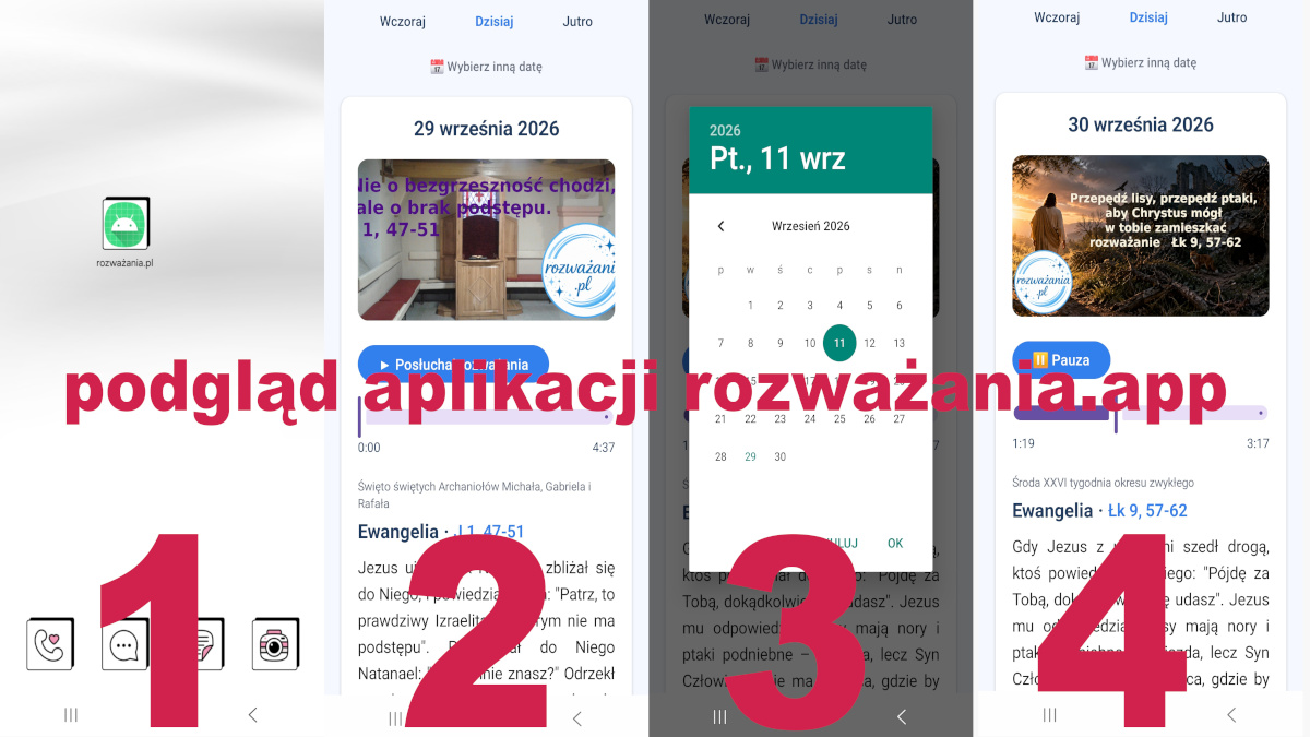 Ruszyły testy aplikacji rozważania.app